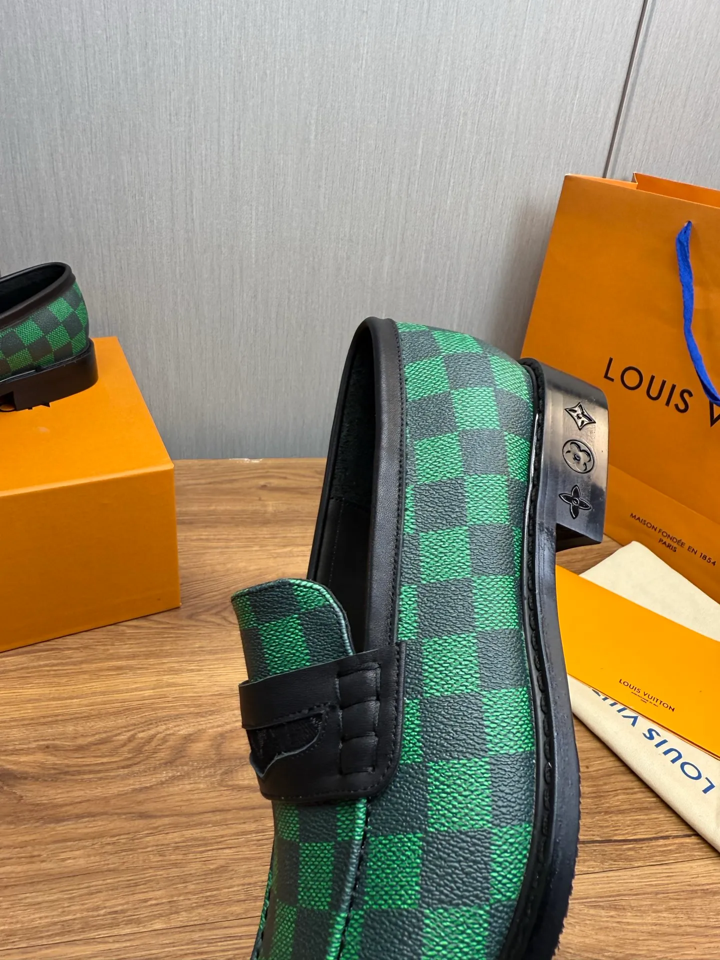 Factory 720💰 LV. Men's business casual leather shoes, all made of imported original brand leather, just to create a more comfortable wearing experience, original non-slip and wear-resistant outsole ✔️16-45 (38.45 non-refundable)